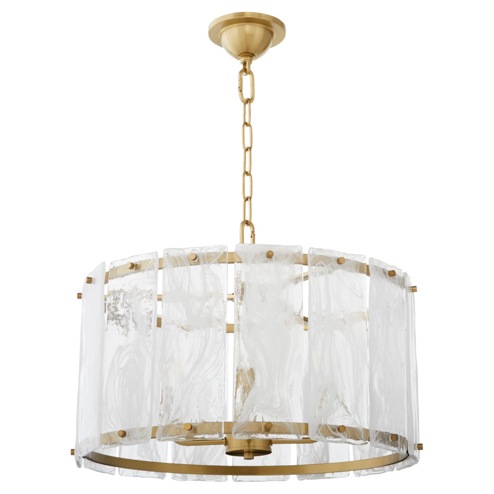 PRESTIGE 4 LIGHT PEND - AGED BRASS