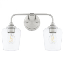 Quorum 5313-2-65 - Raymond 2 Light Vanity |Satin Nickel