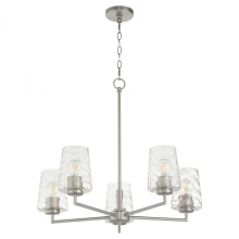 Quorum 6204-5-65 - Goodwin 5 Light Chandelier, Satin Nickel