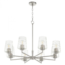 Quorum 6204-8-65 - Goodwin 8 Light Chandelier, Satin Nickel
