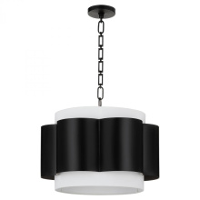 Quorum 8229-4-59 - Belinder 4 Light Pendant, Matte Black