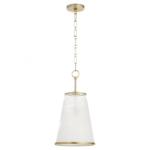 Quorum 8238-11-80 - Providence 11 inches Pendant, Aged Brass