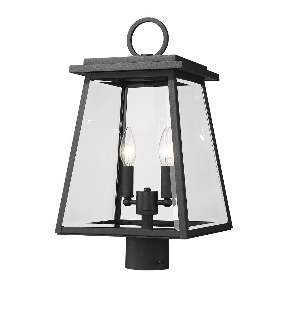 2 Light Outdoor Post Mount Fixture