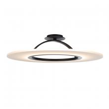 WAC Canada FM-21728-BK - ELEKTRON Semi-Flush Mount Light