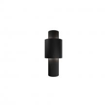 WAC Canada WS-W32514-40-BK - Piston Outdoor Wall Sconce