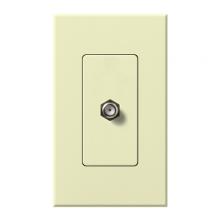Lutron Electronics NT-CJ-AL - NOVA T CABLE TV JACK ALMOND