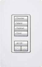 Lutron Electronics RRD-W4S-AL - RA2 4S WALL KEYPAD ALMOND