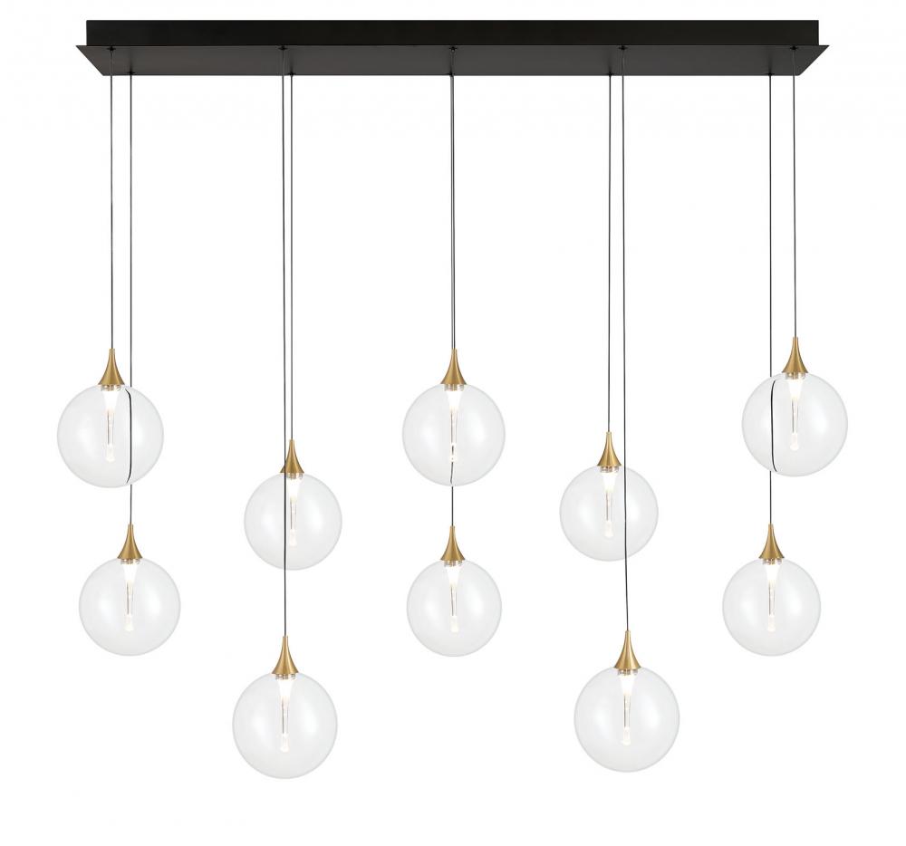Iissa-Chandelier-10Lt-47In-GD-CL