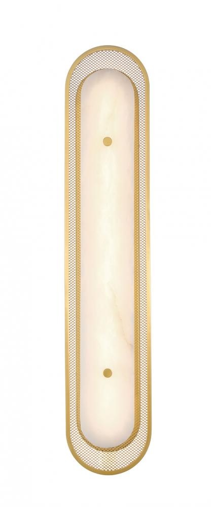 Tramore-Wall Sconce-30In-BK-Sl