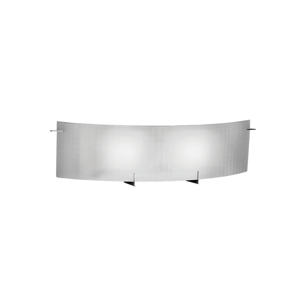Prisma, 2Lt Wall Sconce, Chrome/Fro