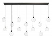 Eurofase 48939-010 - Iissa-Chandelier-14Lt-72In-BK-CL