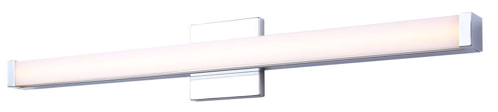 Special Order, LED Vanity, JONAH, BL-30B-30-CH-C, 30inch Width LED Square Bath Vanity