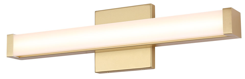 Special Order, LED Vanity, JONAH, BL-30B-18-PGD-C, PGD Color, 18inch Width LED Square Bath Vanity