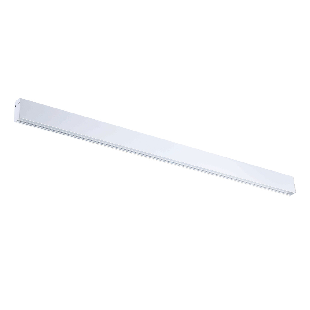 MAGNA White 2 Meter surface / pendant mount magnetic channel with Center Feed