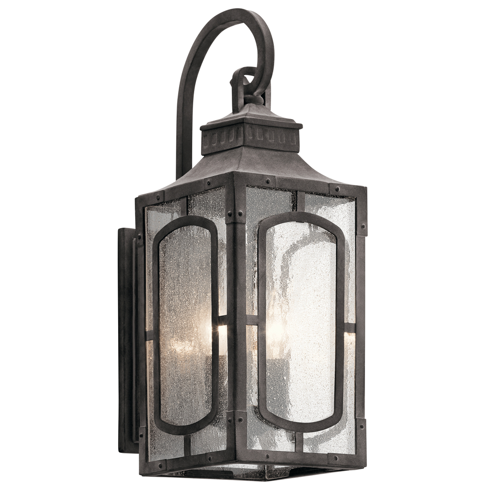 Bay Village™ 18.75" 2 Light Wall Light Weathered Zinc