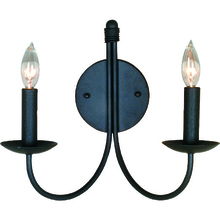 Artcraft AC3782EB - Wrought Iron AC3782EB Wall Light