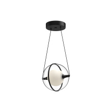 Kuzco Lighting Inc PD76708-BK-UNV - Aries 8-in Black LED Pendant