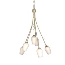 Hubbardton Forge - Canada 103043-SKT-84-GG0303 - Flora 6 Arm Chandelier