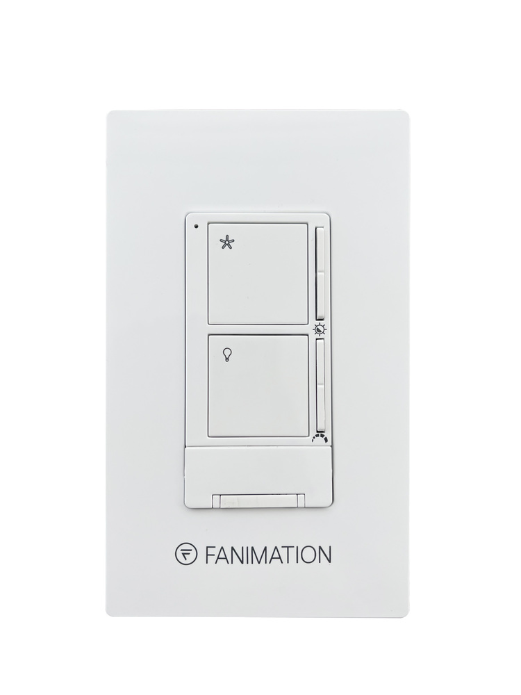 Wall Control - 3 Fan Speeds & CCT Light - White