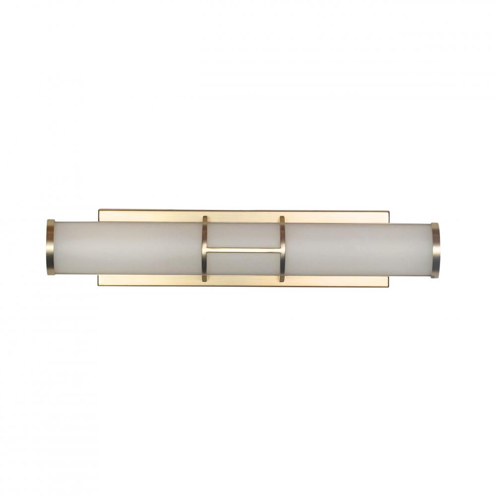 Cylindrius - LED CCT 24 Vanity in Soft Gold