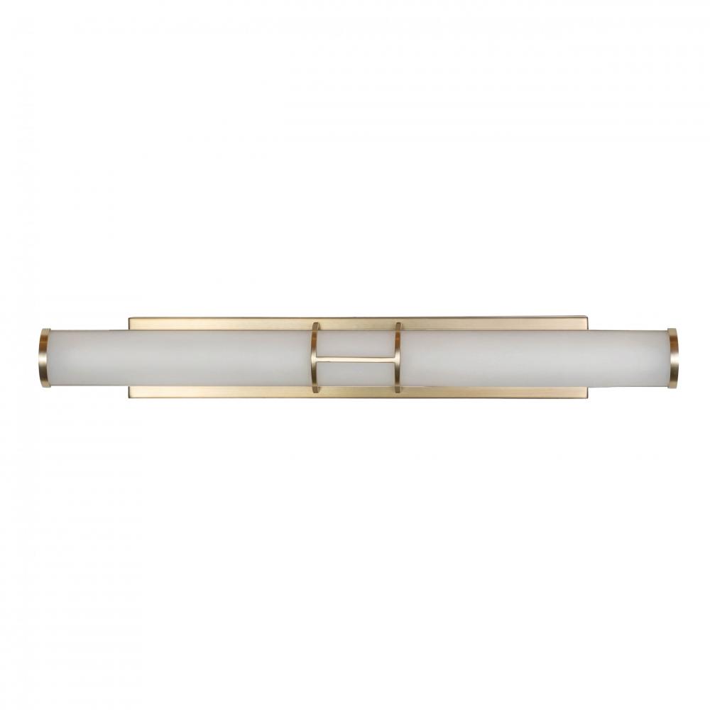 Cylindrius - LED CCT 36 Vanity in Soft Gold