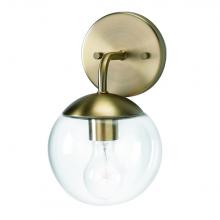 Russell Lighting 788-001/SG/CL - Eclipse Wall Sconces Soft Gold