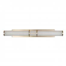 Russell Lighting VL7053/SG - Cylindrius - LED CCT 36 Vanity in Soft Gold
