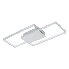 Eglo Canada 204049A - Integrated LED Ceiling / Wall Light w/ Brushed Aluminum Finish & White Acrylic Diffuser
