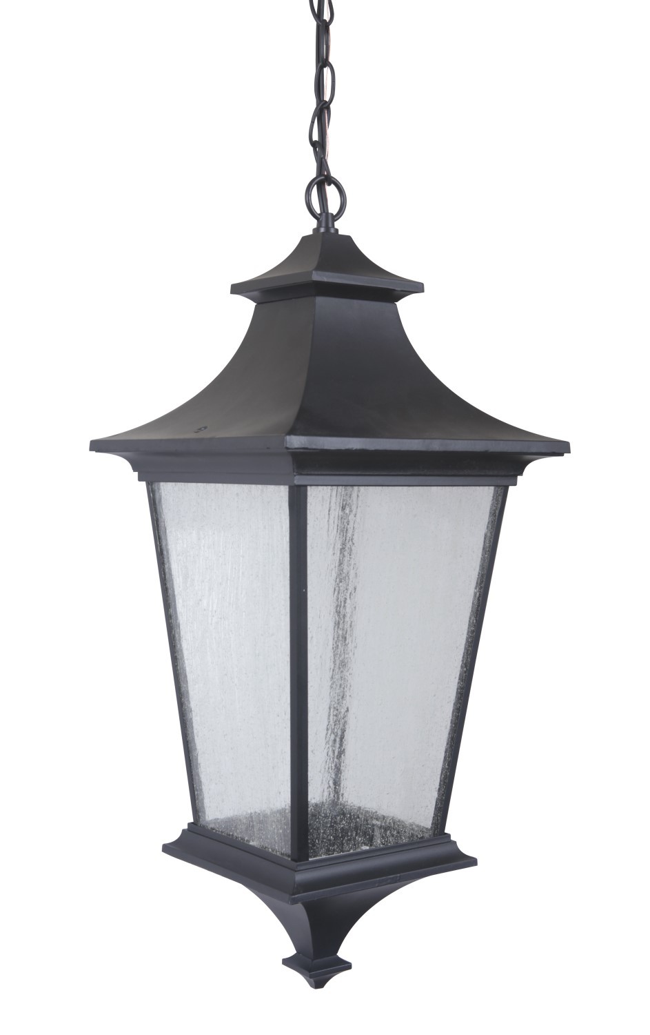 Argent II 3 Light Outdoor Pendant in Midnight