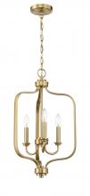 Craftmade 50533-SB - Bolden 3 Light Foyer in Satin Brass