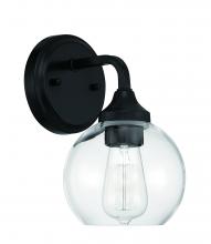 Craftmade 56201-FB - Glenda 1 Light Wall Sconce in Flat Black