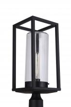 Craftmade ZA4825-MN - Neo 1 Light Outdoor Post Mount in Midnight