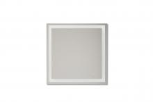 Craftmade MIR102-W - Square LED Mirror with defogger, dimmer, 3CCT 3000K, 4000K, 5000K, 30” x 30” x 1.9”