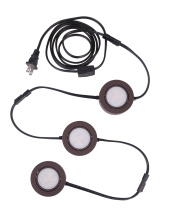 Craftmade CPK1103-BZ-LED - 3 Pack Under Cabinet Puck 4w LED Light
