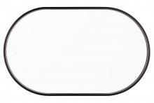Craftmade MIR2405OVL-FB3C - 24" x 36" Oval LED Mirror with defogger, dimmable 3CCT 3000-5000K