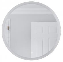Craftmade MIR112-W - 28'' LED Round Mirror with Defogger, Touch Button for ON/OFF