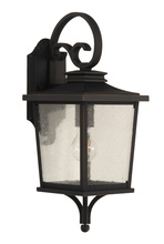 Craftmade ZA2904-DBG - Tillman 1 Light Small Outdoor Wall Lantern in Dark Bronze Gilded